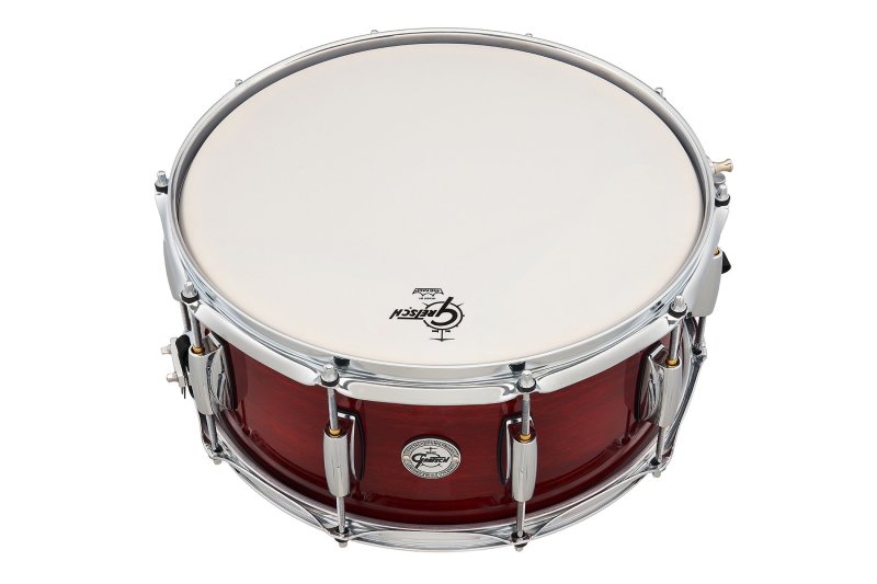 Gretsch - 6.5x14 Mahogany/Maple Snare Drum, Gloss Finish #S1-6514-MMG