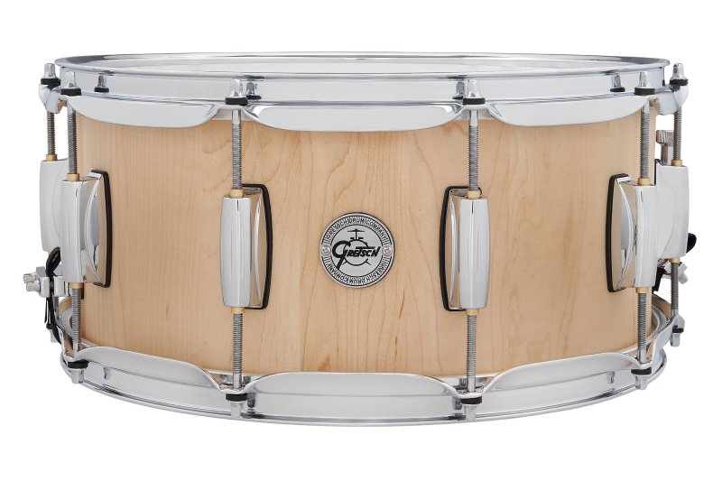 Gretsch - 6.5x14 Maple Stave Snare Drum, Satin Finish #S1-6514-MS