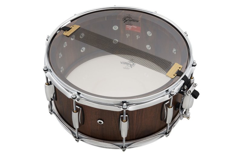 Gretsch - 6.5x14 Maple Walnut Snare Drum, Satin Finish #S1-6514-WS