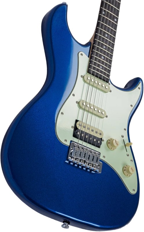 Sire - Sire S1 Double-Cut Electric Guitar with Standard HSS Pickups, Dark Navy #S1-DNAVY