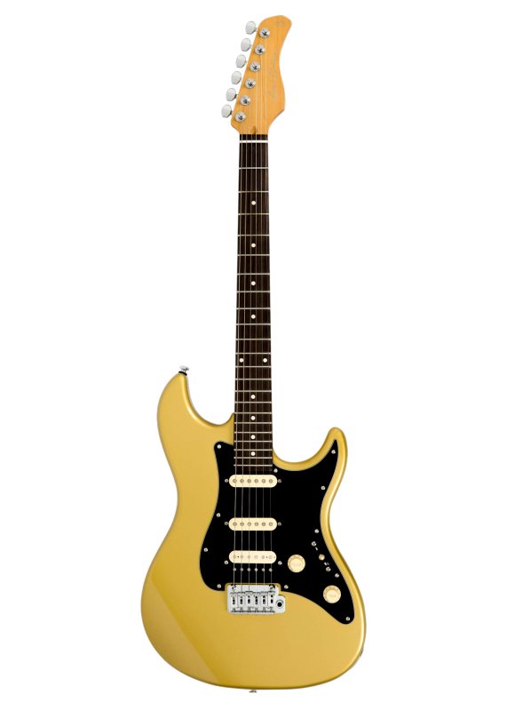 Sire - S3 HSS New Gen Electric Guitar, Metallic Gold #S3-HSS-NEWGEN-MGO