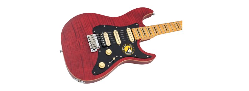 Sire - S7 FM New Gen Electric Guitar, See Through Red #S7-FM-NEWGEN-STR