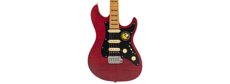 Sire - S7 FM New Gen Electric Guitar, See Through Red #S7-FM-NEWGEN-STR