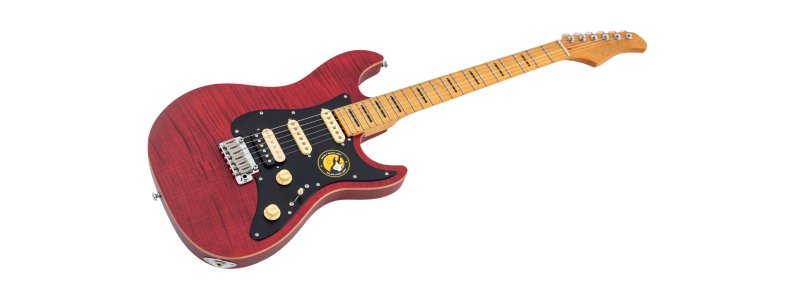 Sire - S7 FM New Gen Electric Guitar, See Through Red #S7-FM-NEWGEN-STR