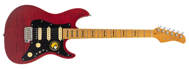 Sire - S7 FM New Gen Electric Guitar, See Through Red #S7-FM-NEWGEN-STR