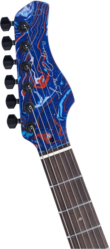 Sire - Sire S7 SW Double-Cut Electric Guitar with LC Super HSS Pickups, Blue Swirl #S7-SW-BLUESWIRL