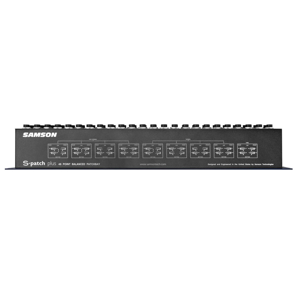 Samson - S-Patch Plus 48-Point Balanced Patchbay