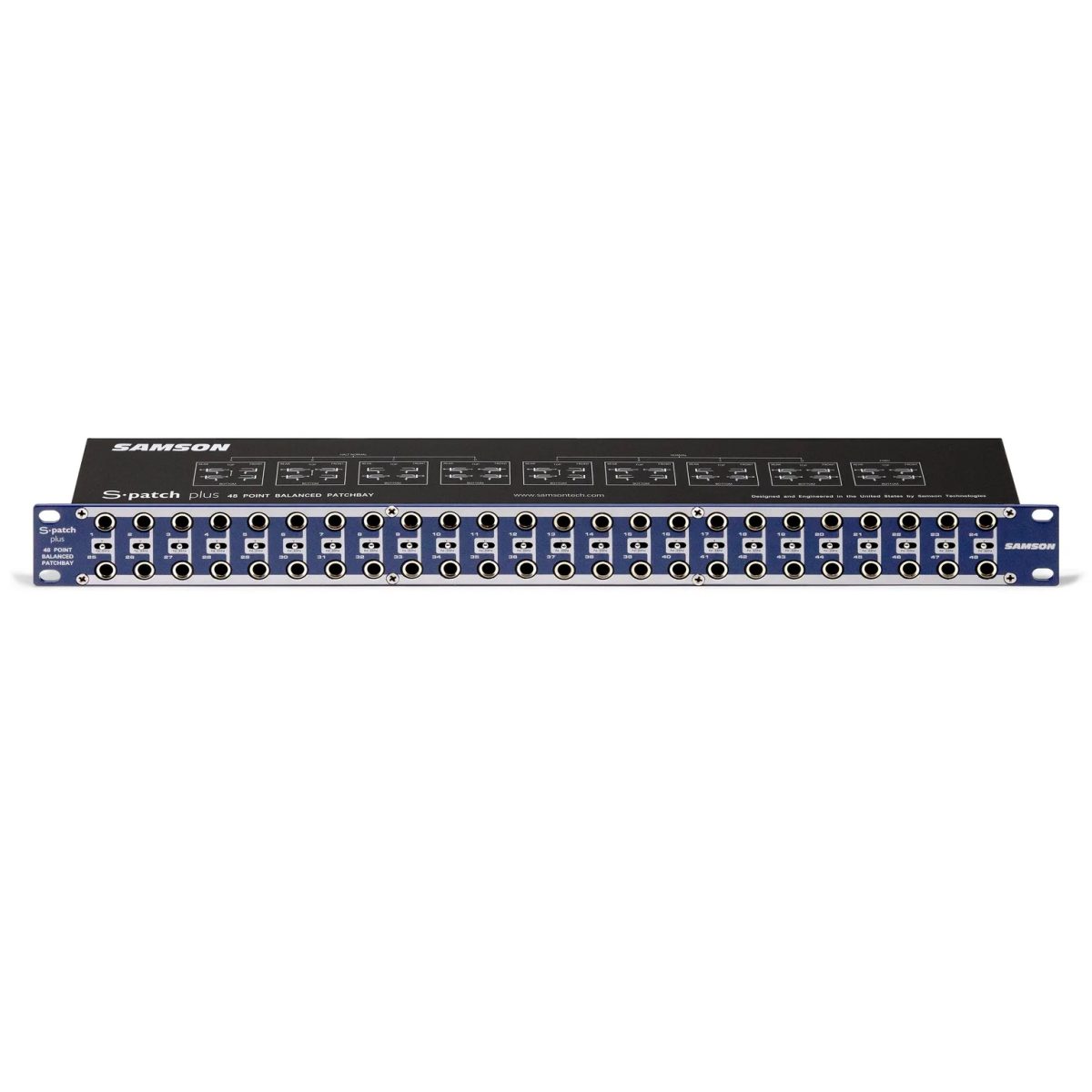 Samson - S-Patch Plus 48-Point Balanced Patchbay