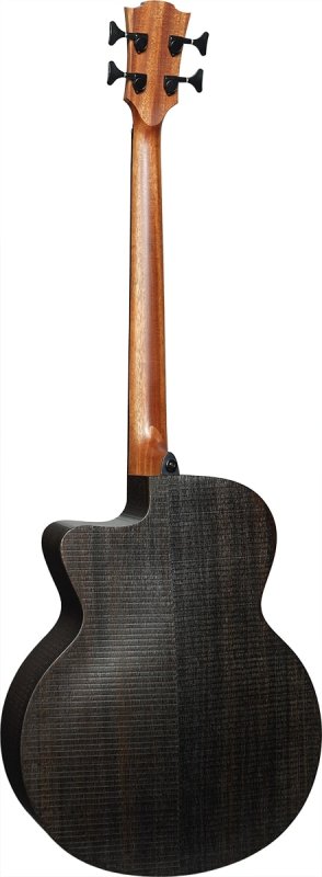 LAG Guitars - Jumbo Cutaway Acoustic / Electric Guitar With Padded Cover, Satin Open Pore #SAUVAGE-BCE
