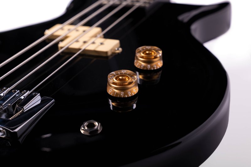 Washburn - Scavenger Bass Bolt-On Electric Guitar, Black #SB4B