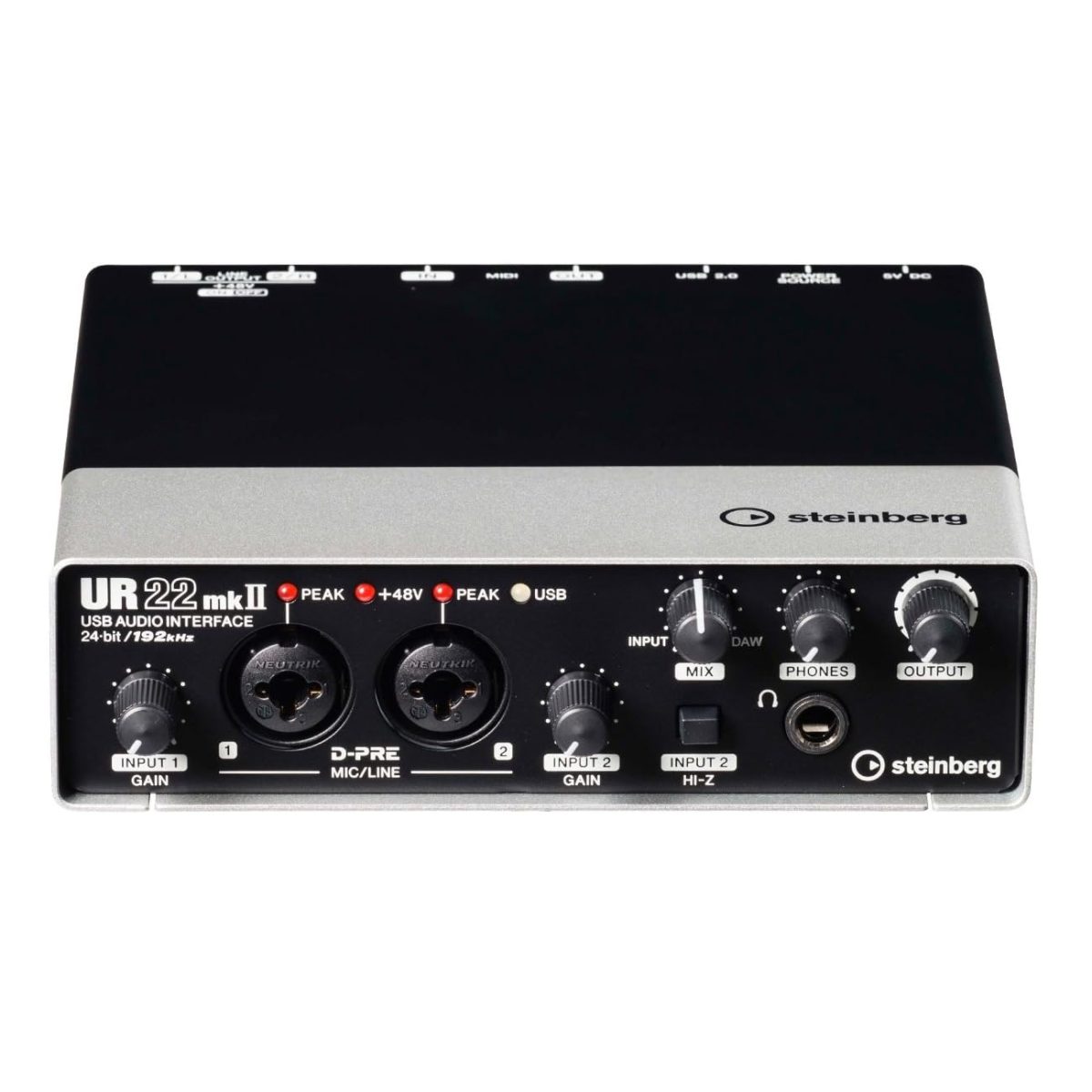 Steinberg - UR22mkII USB 2 x 2 Audio Interface