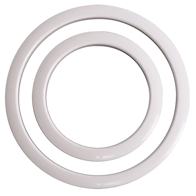 Gibraltar - Port Hole Protector 4-Inch - White Finish #SC-GPHP-4W