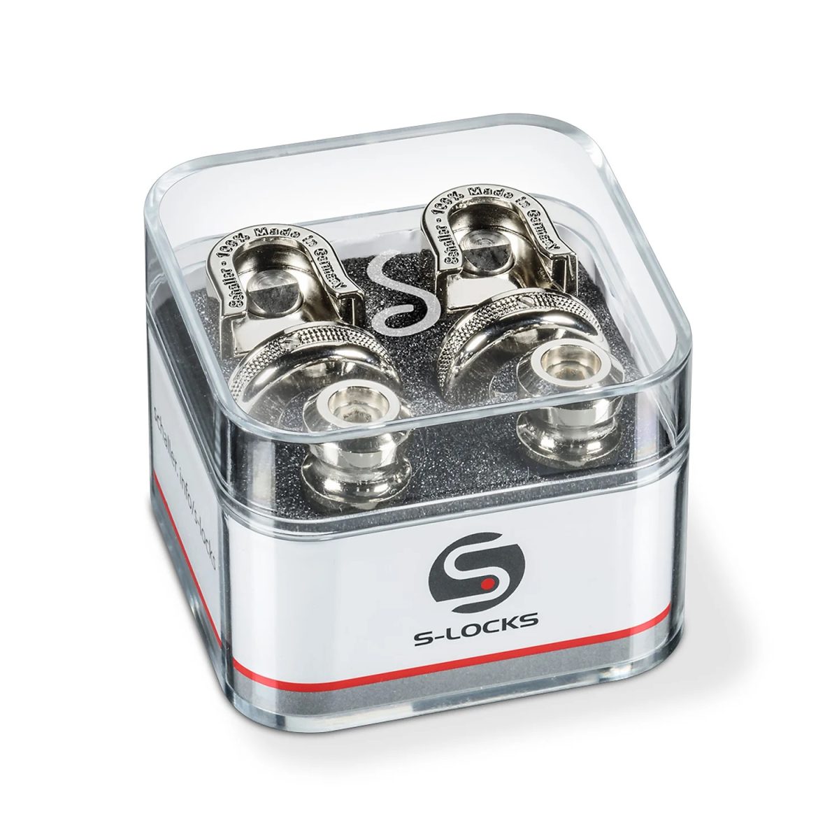 Schaller – S-Locks Nickel Strap Lock #445