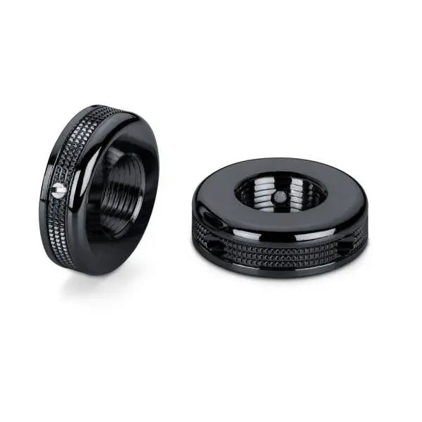 Schaller - S-Lock Replacement Lock-Wheels, Black Chrome, 2-Pack #SCH24040400