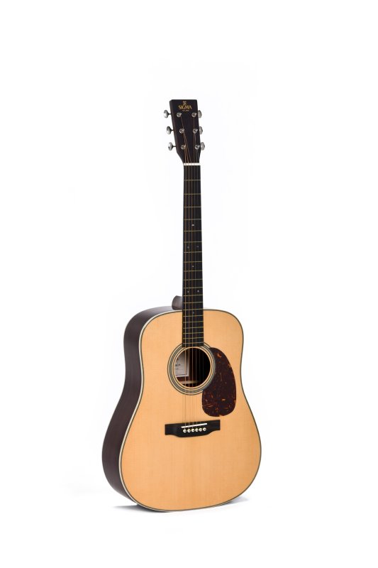 Sigma - Standard Series All Solid Spruce/Rosewood 18-35 Acoustic Guitar #SDR-28