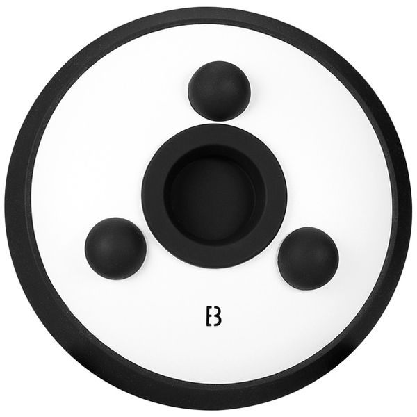 Sela Percussion - 5.5" Melody Tongue Drum B5, White #SE351