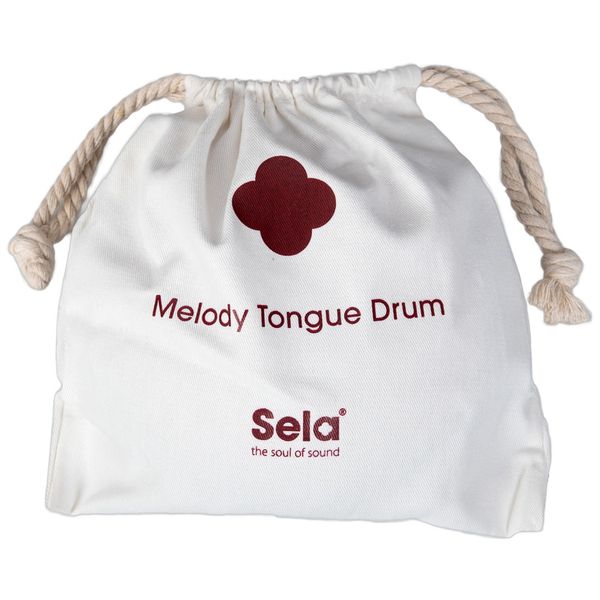 Sela Percussion - 5.5" Melody Tongue Drum B5, White #SE351