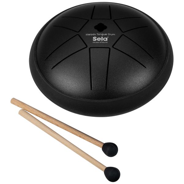 Sela Percussion - 5.5" Melody Tongue Drum C5, Black #SE352