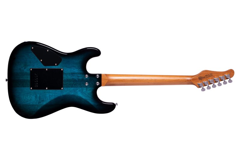 Washburn - Sonamaster Elite Series Electric Guitar, Flame Blue Burst #SE3FBLB