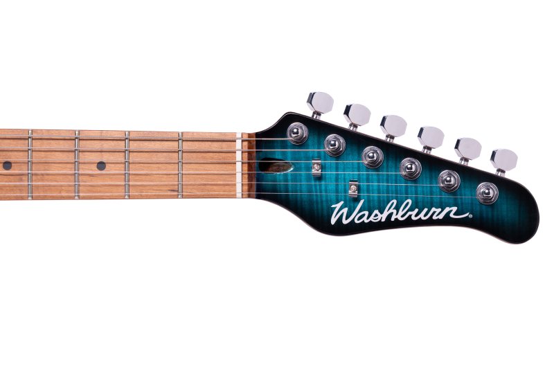 Washburn - Sonamaster Elite Series Electric Guitar, Flame Blue Burst #SE3FBLB