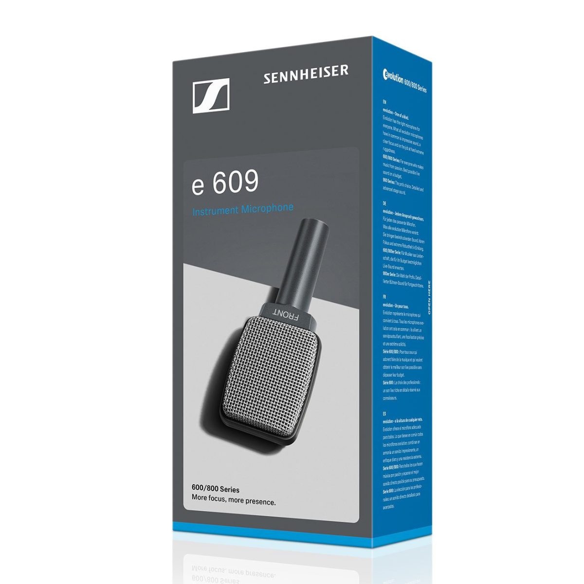 Sennheiser E609 Silver - Guitar Microphone box