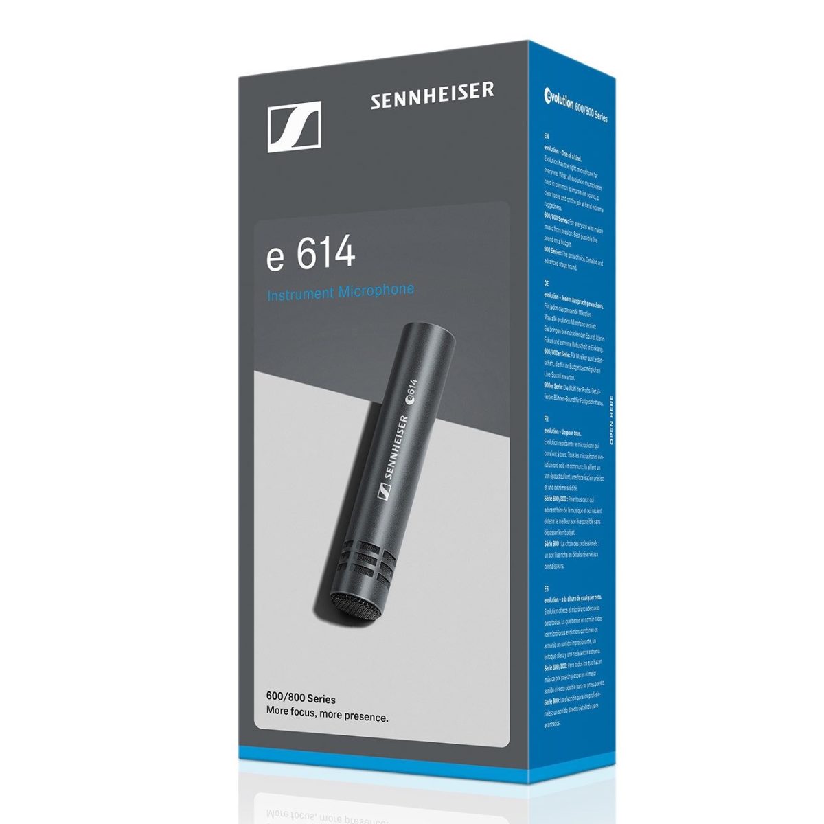 Sennheiser E614 - Polarized Condenser Microphone box