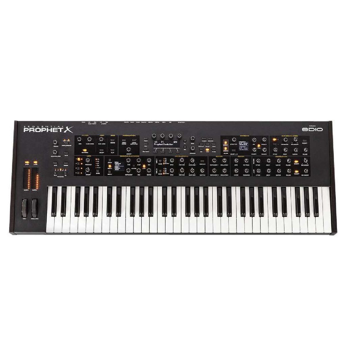 Sequential - Prophet X - Samples-Plus-Synthesis Hybrid Synth Top