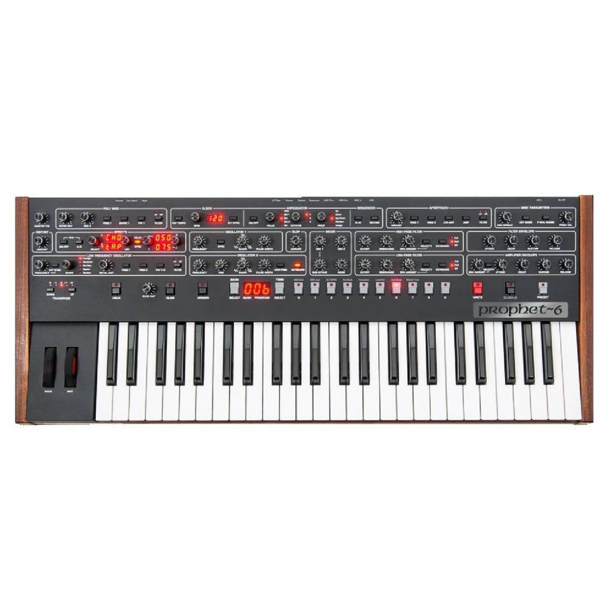 Sequential - Prophet-6 - 6-Voice Polyphonic Analog Synthesizer Top
