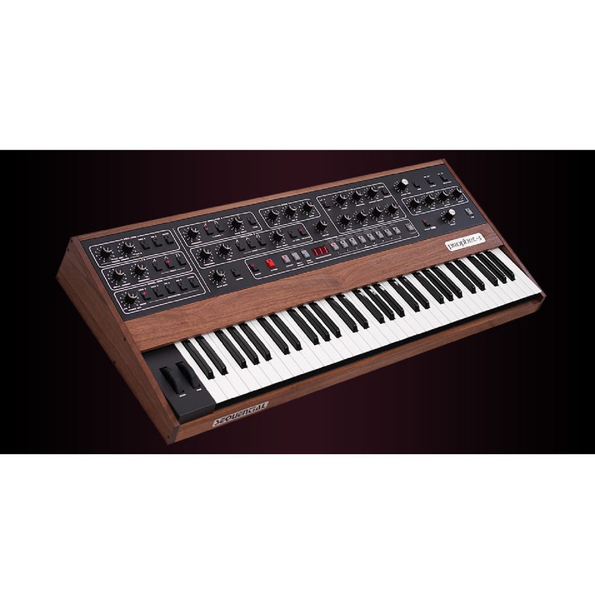 Sequential - Prophet-5 - Legendary 5-voice Analog Poly Synth Side