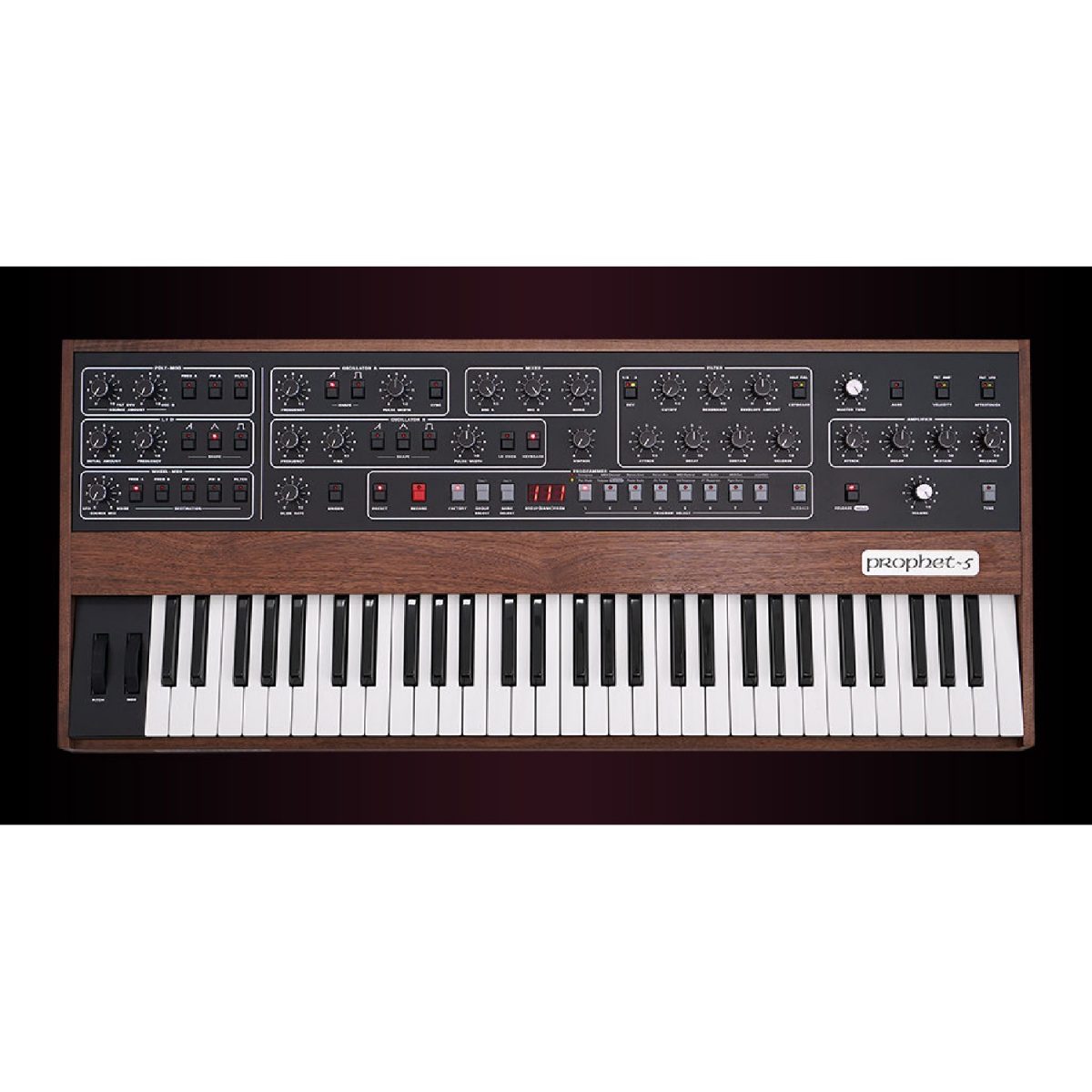 Sequential - Prophet-5 - Legendary 5-voice Analog Poly Synth Top