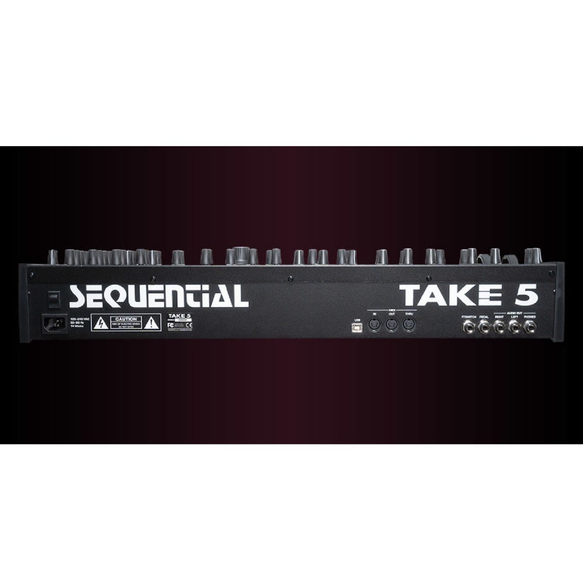 Sequential - Take 5 Compact Poly Synth - Portable and Powerful 5-voice Poly Synth Back
