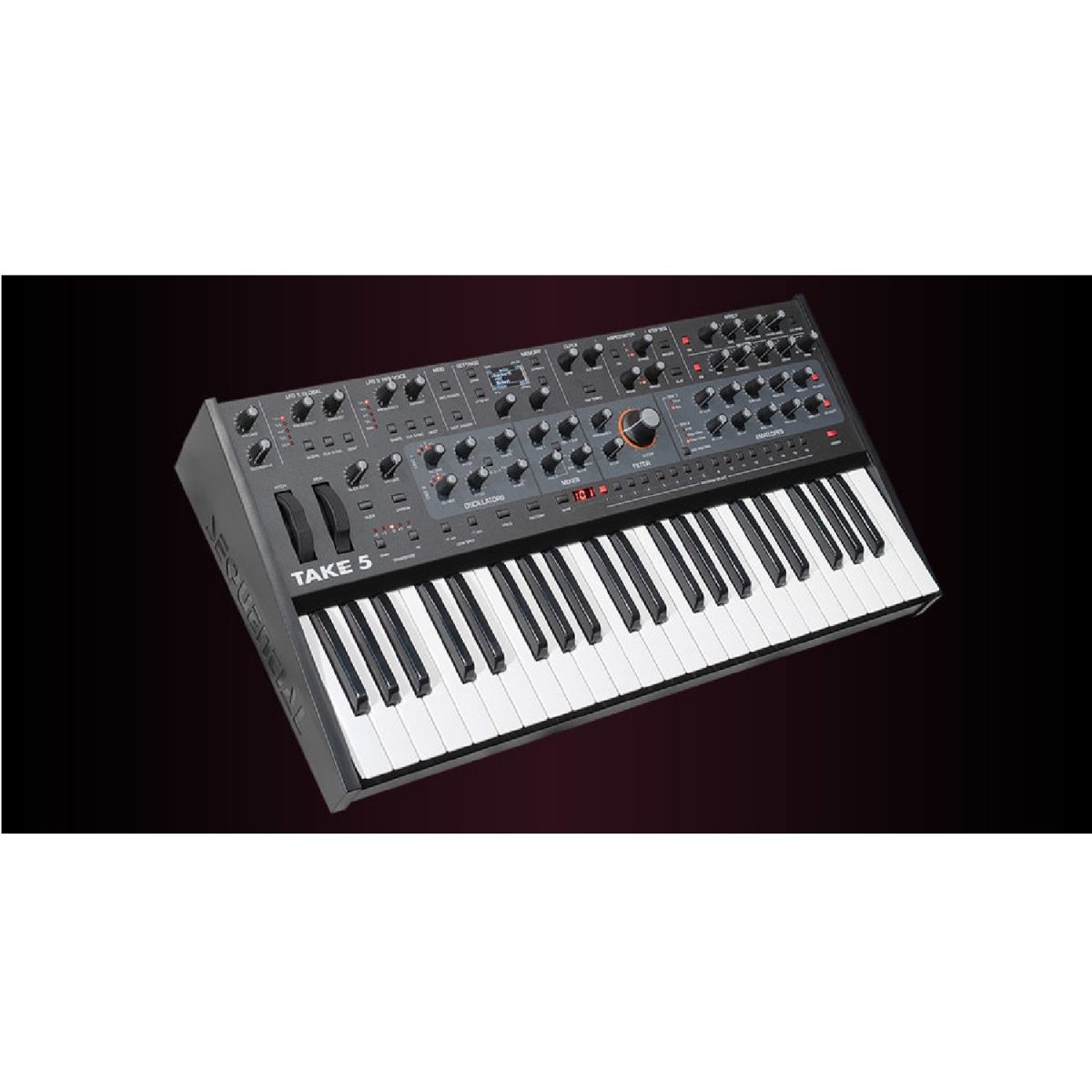 Sequential - Take 5 Compact Poly Synth - Portable and Powerful 5-voice Poly Synth Side