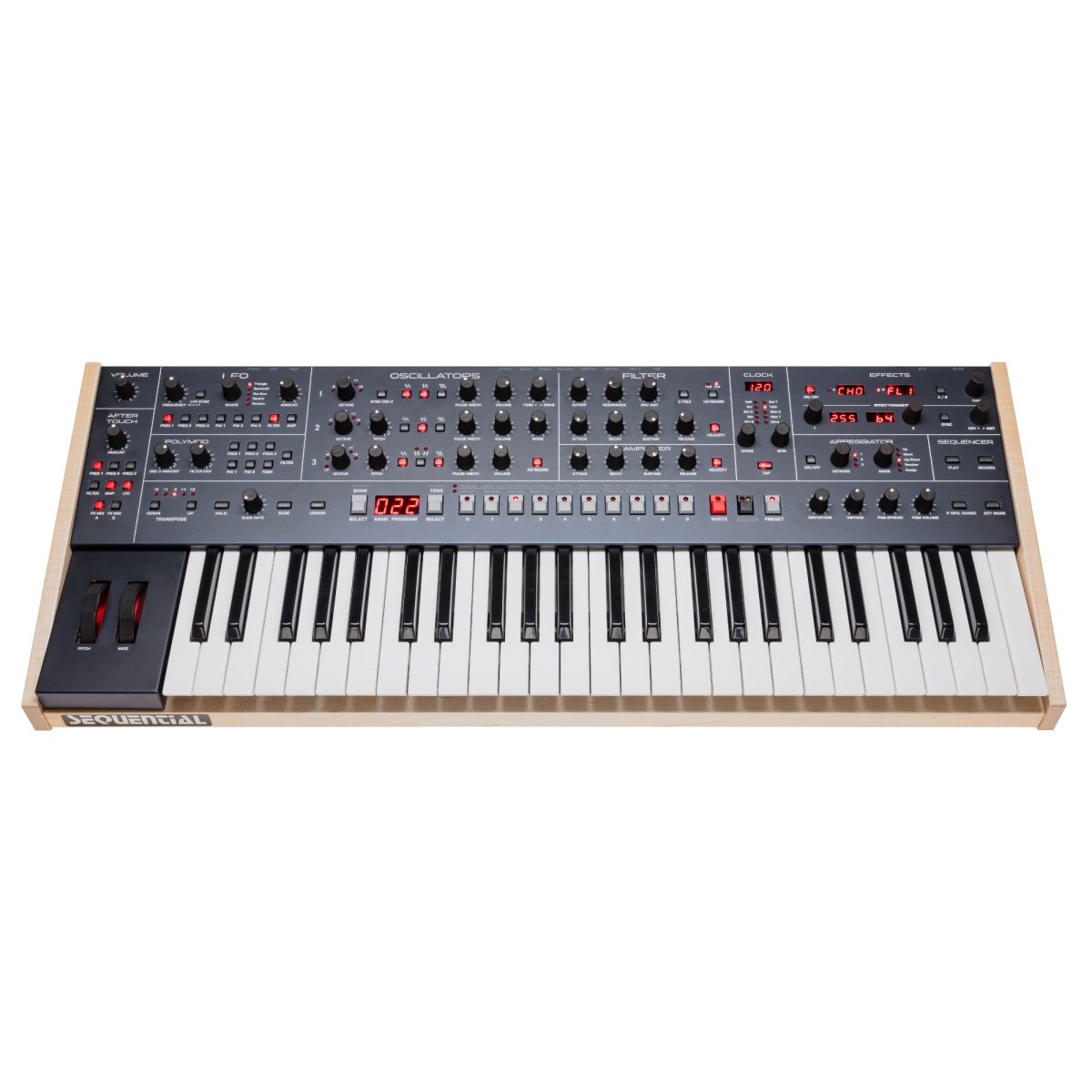 Sequential - Trigon-6 3-VCO Enhanced Ladder Filter Analog Poly Synth