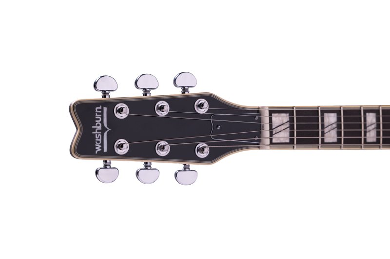 Washburn - Semi-Hollow Electric Guitar, Transparent Black #SH35TB