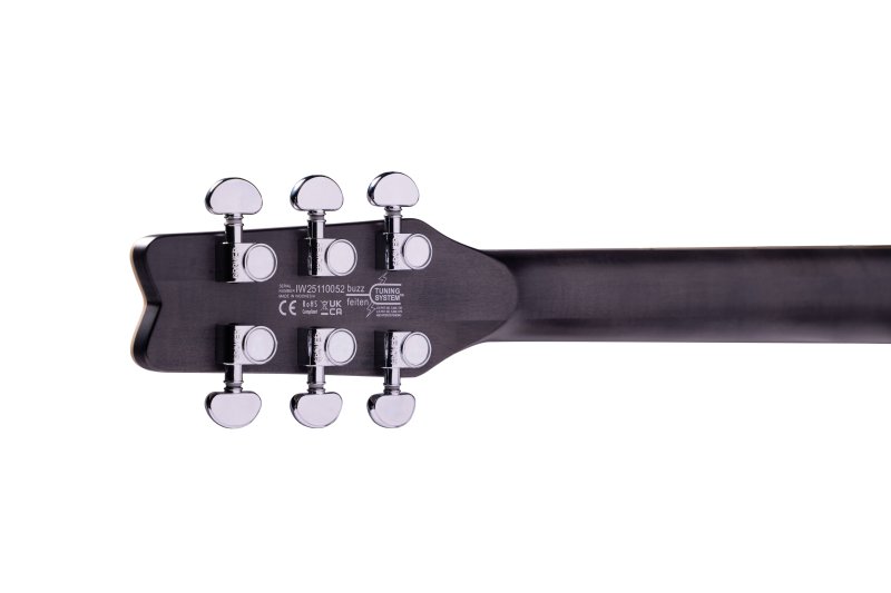 Washburn - Semi-Hollow Electric Guitar, Transparent Black #SH35TB
