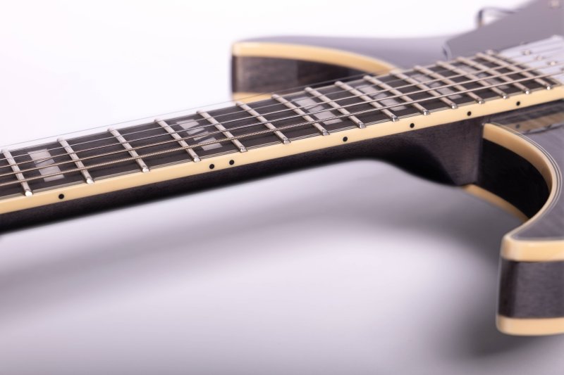 Washburn - Semi-Hollow Electric Guitar, Transparent Black #SH35TB