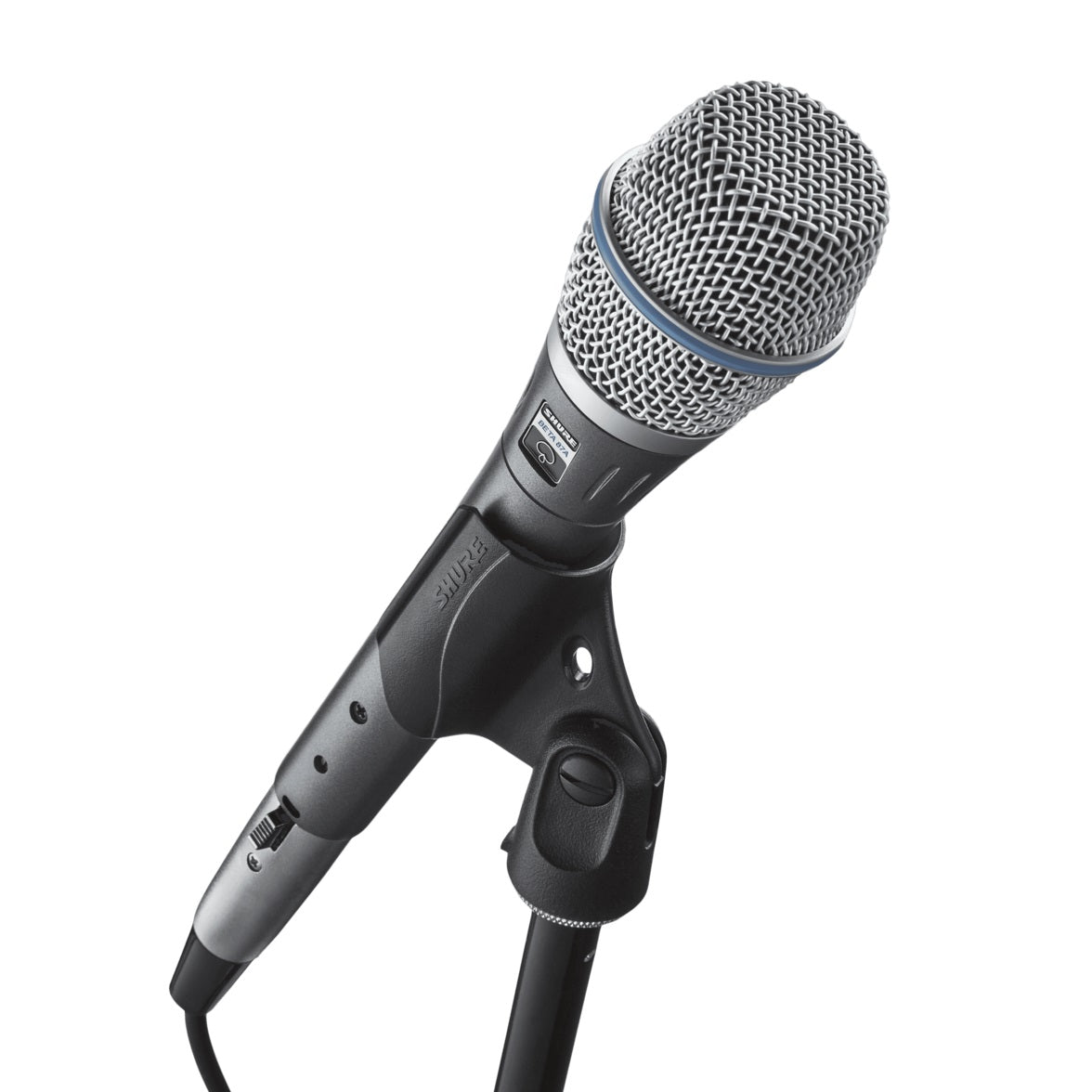 Shure Beta 87A on holder