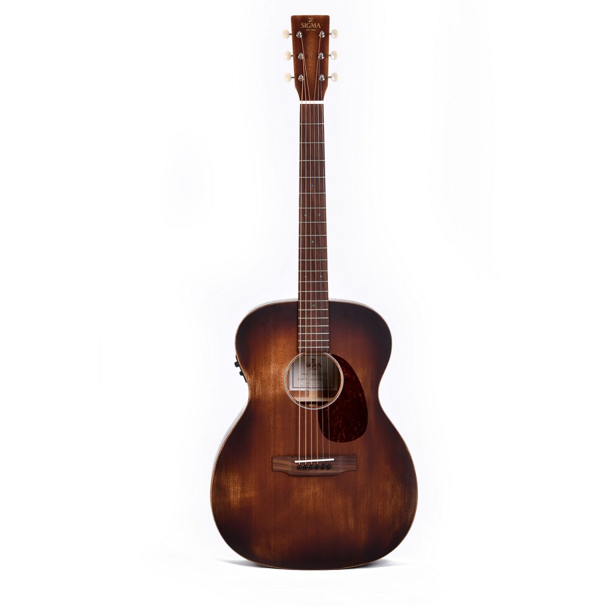 Sigma 000M-15E-AGED Mahogany front
