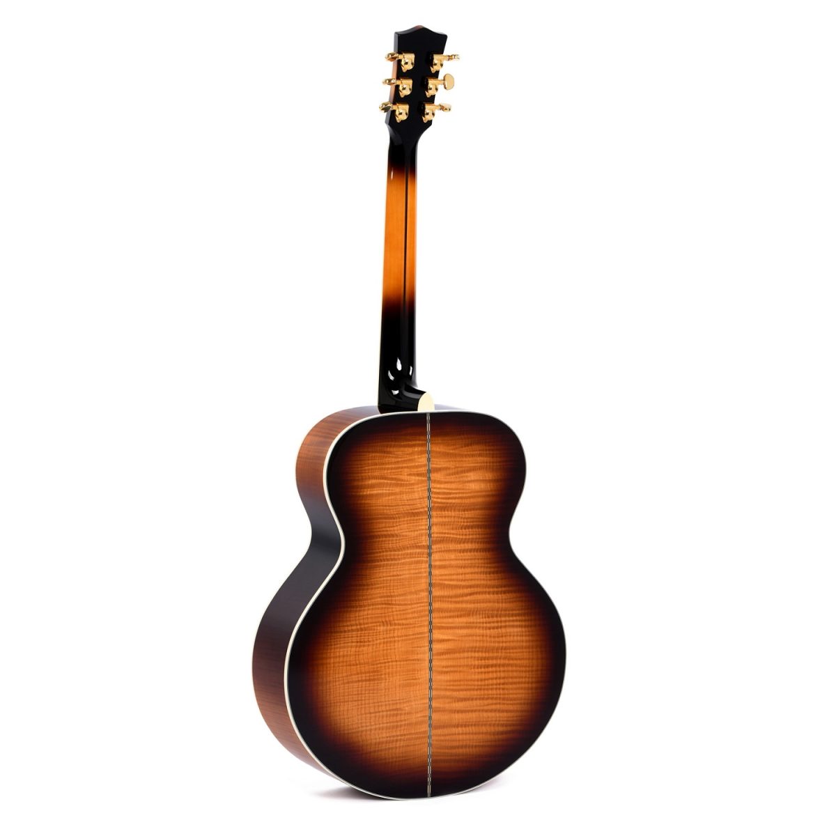 Sigma - GJA-SG200 Grand Jumbo Electro Acoustic - Vintage Sunburst Back