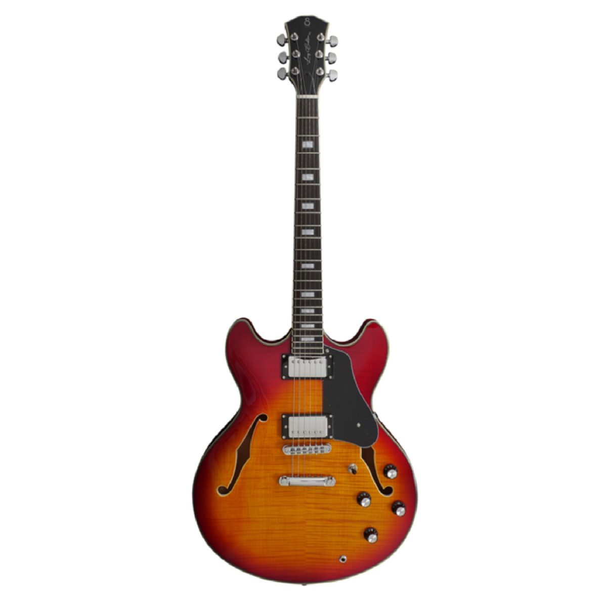 Sire - Larry Carlton H7 Semi-Hollow Cherry Sunburst