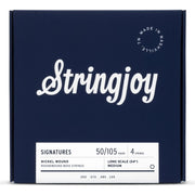 Stringjoy - Medium Gauge (50-105) 4 String Long Scale Nickel Wound Bass Guitar Strings #SJ-BA50105LS