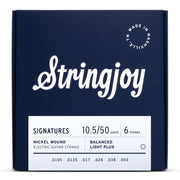 Stringjoy - Balanced Light Plus Gauge (10.5-50) Nickel Wound Electric Guitar Strings #SJ-BAL105