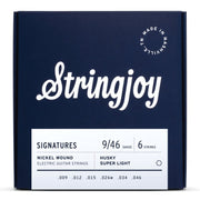 Stringjoy - Husky Super Light Gauge (9-46) Nickel Wound Electric Guitar Strings #SJ-HSK9