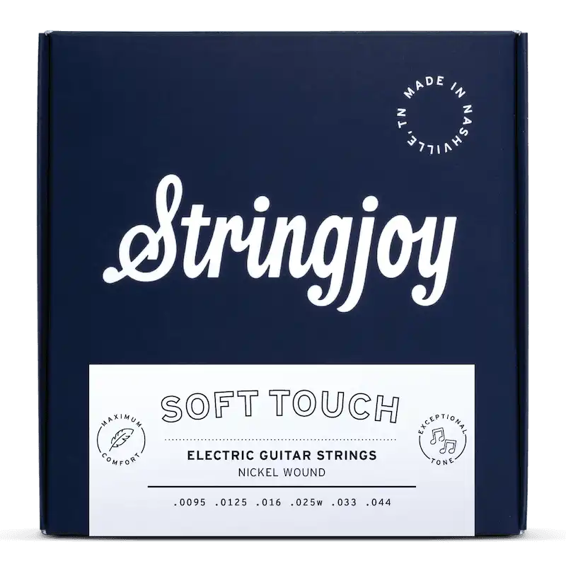 Stringjoy - Soft Touch Signatures - 9.5-44 Nickel Wound Electric Guitar Strings #SJ-NW09544SF