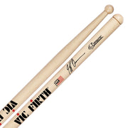 Vic Firth - Jeff Queen Corpsmaster Signature Marching Snare Sticks #SJQ