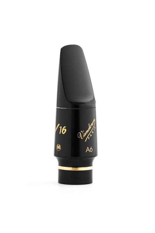 Vandoren - A6 Medium Chamber V16 Alto saxophone Mouthpiece #SM812M