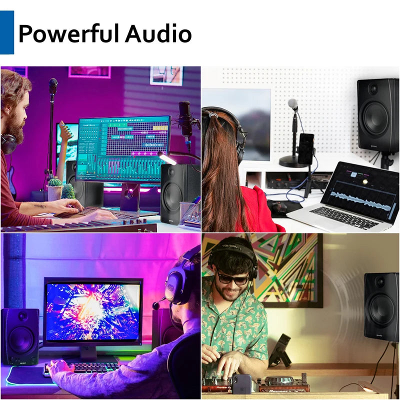 Gemini - Studio Monitor Speaker Bluetooth 200W #SMX-5BT