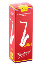Vandoren - Tenor Sax JAVA Red Reeds Strength 3.5; Box of 5 #SR2735R
