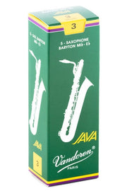 Vandoren - Bari Sax JAVA Reeds Strength 3; Box of 5 #SR343
