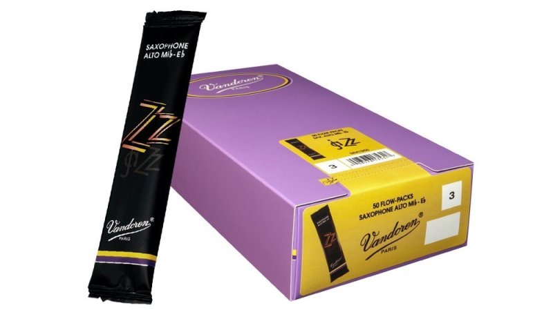 Vandoren - Alto Sax ZZ Reeds Strength 3.5; Box of 10 #SR4135